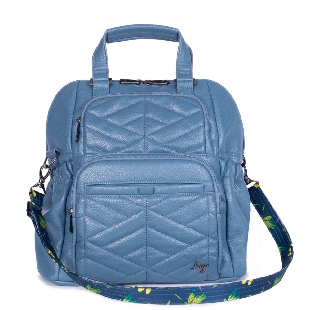 NWT - LUG Canter VL Convertible Bag in Slate Blue